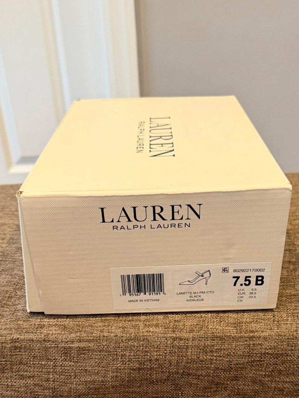 Lauren (Ralph Lauren) Lanette Suede Mary Jane Pump - Picture 3 of 6
